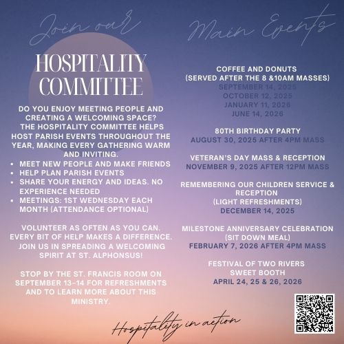 Hospitality Ministry